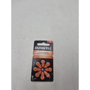 Duracell Hearing Aid Batteries Size 13  Exp 2028 New 8 Pack